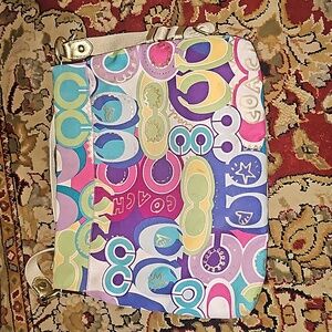 CoachRare Multi Color Coach Purse